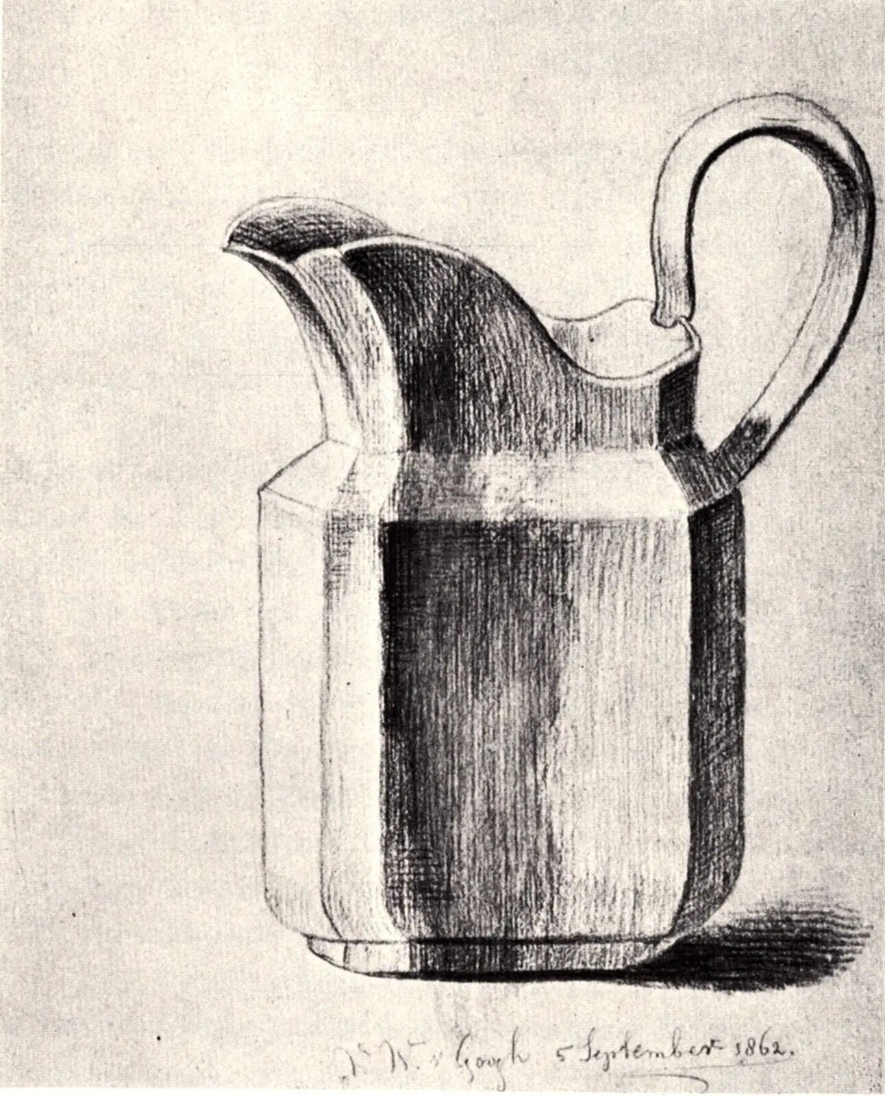 {{ product_title }} Fine Art Print | {{ product_vendor }} Jakero77 Vincent van Gogh - Milk Jug (1862) Signed - 17" x 22" Fine Art Print Art Print  Jakero77