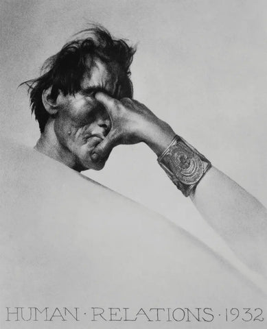 {{ product_title }} Fine Art Print | {{ product_vendor }} Jakero77 William Mortensen - Human Relations (1932) Political - 17" x 22" Fine Art Print Art Print  Jakero77